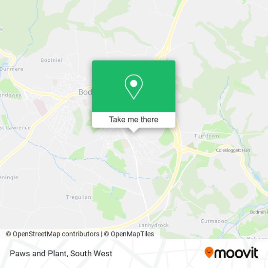 Paws and Plant map