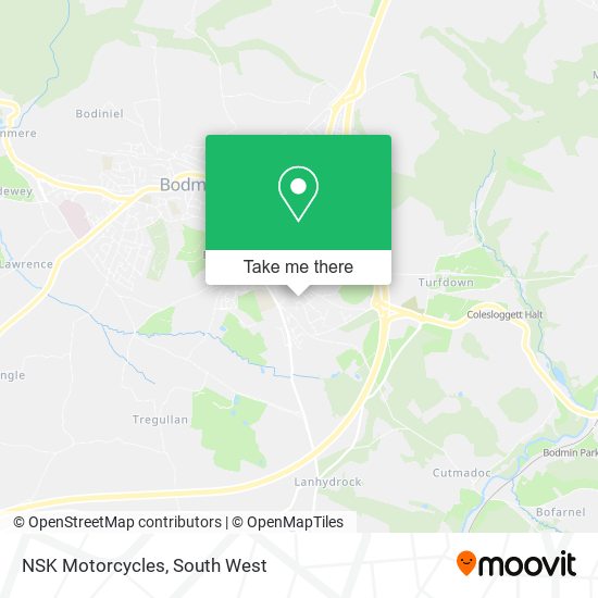 NSK Motorcycles map