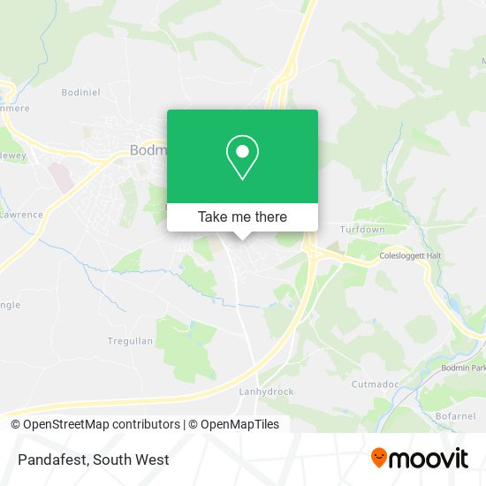 Pandafest map