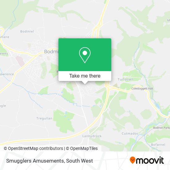 Smugglers Amusements map