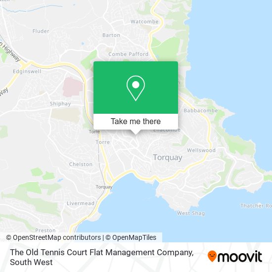 The Old Tennis Court Flat Management Company map