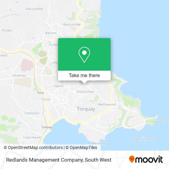 Redlands Management Company map