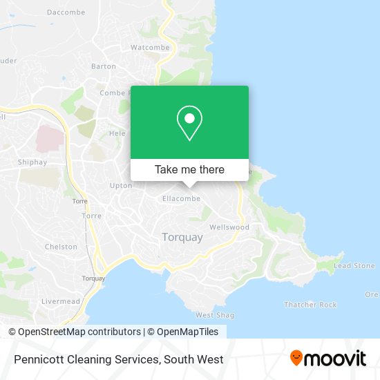Pennicott Cleaning Services map