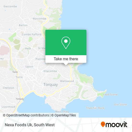 Nexa Foods Uk map