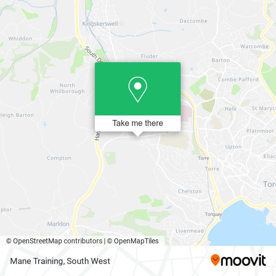 Mane Training map
