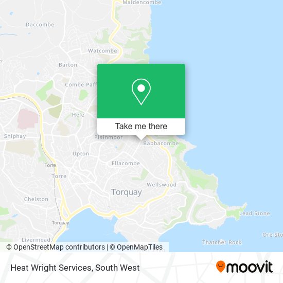 Heat Wright Services map