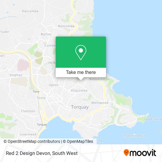 Red 2 Design Devon map