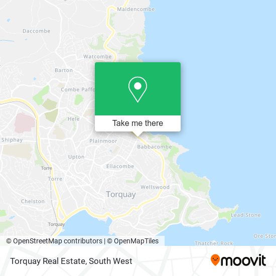 Torquay Real Estate map