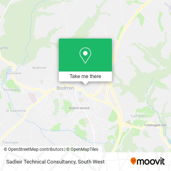 Sadleir Technical Consultancy map