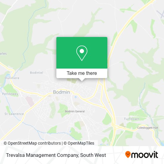 Trevalsa Management Company map