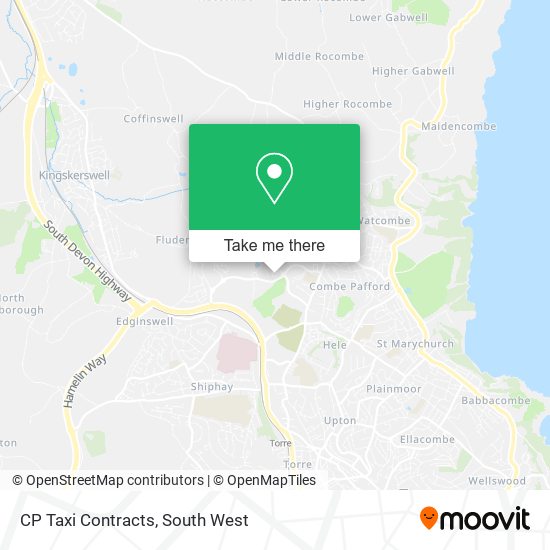 CP Taxi Contracts map