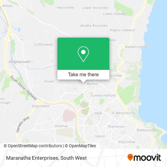 Maranatha Enterprises map