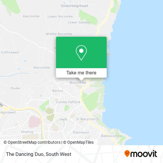 The Dancing Duo map
