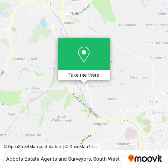 Abbots Estate Agents and Surveyors map