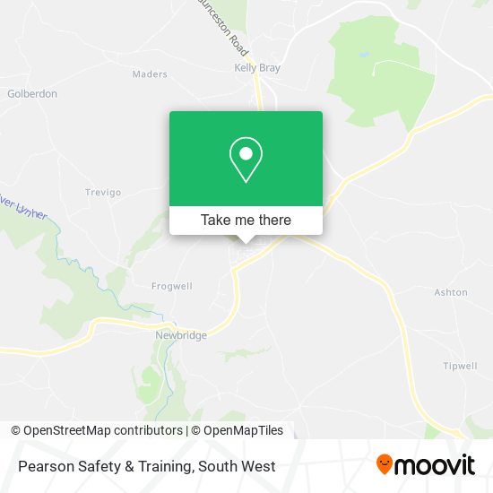 Pearson Safety & Training map