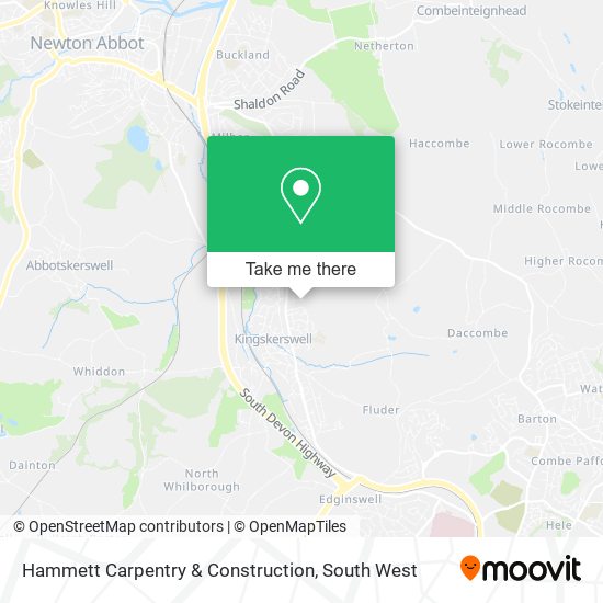 Hammett Carpentry & Construction map