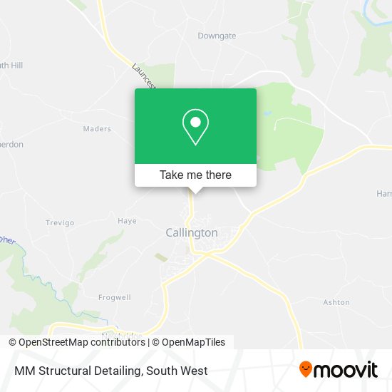 MM Structural Detailing map