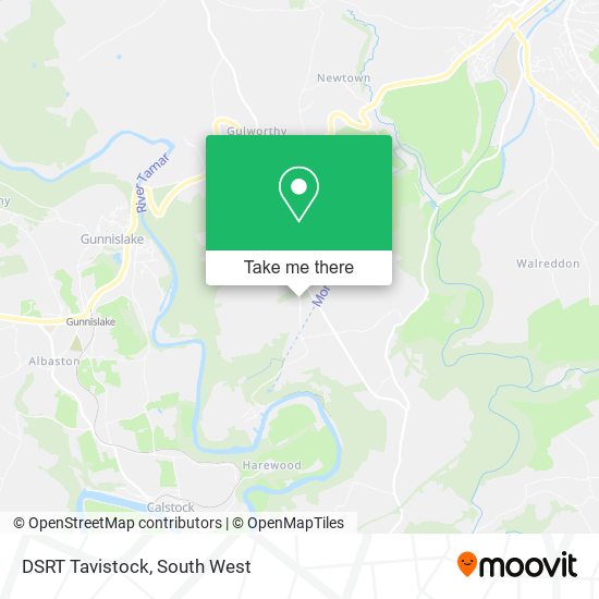 DSRT Tavistock map