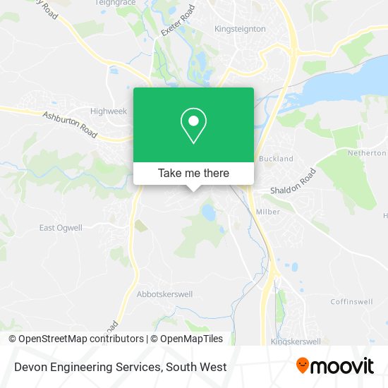 Devon Engineering Services map