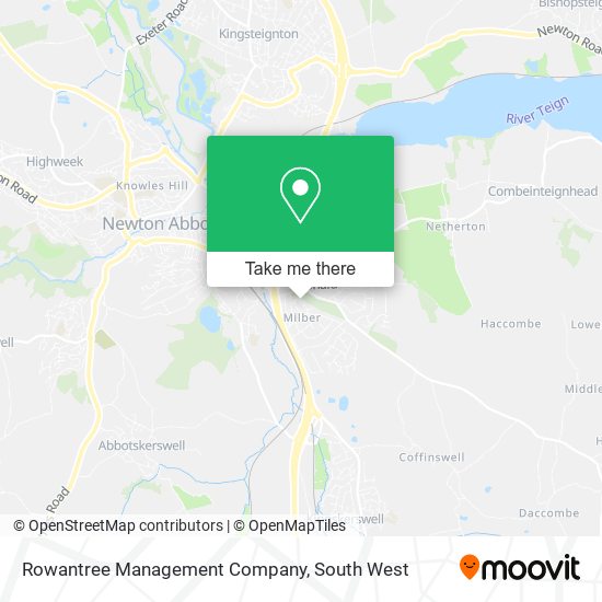 Rowantree Management Company map