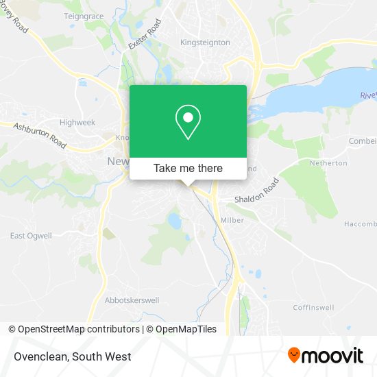 Ovenclean map