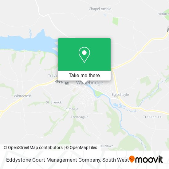 Eddystone Court Management Company map
