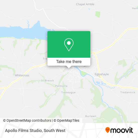 Apollo Films Studio map