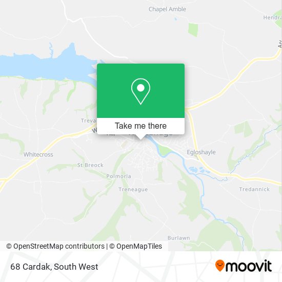 68 Cardak map
