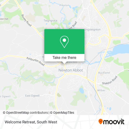 Welcome Retreat map