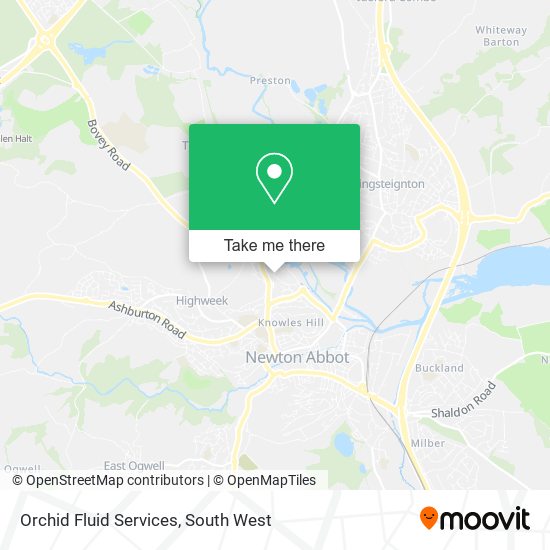 Orchid Fluid Services map