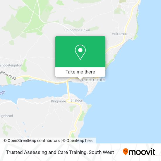 Trusted Assessing and Care Training map