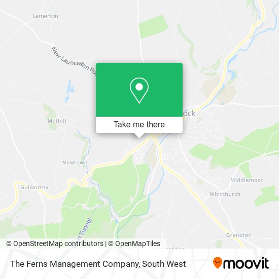 The Ferns Management Company map
