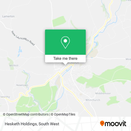 Hesketh Holdings map