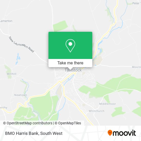 BMO Harris Bank map