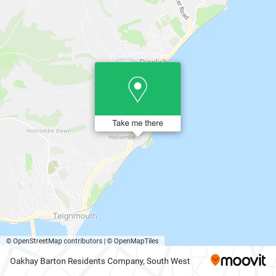Oakhay Barton Residents Company map