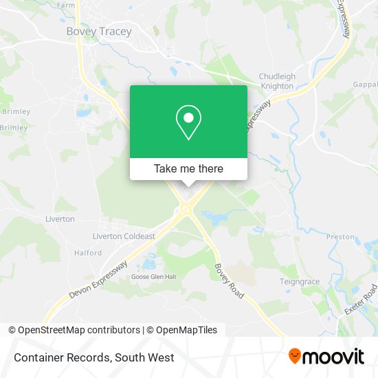 Container Records map
