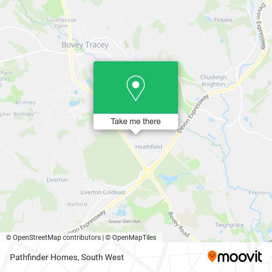 Pathfinder Homes map