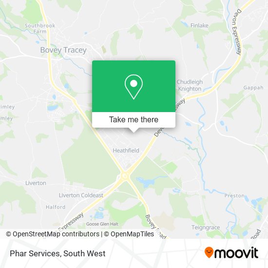 Phar Services map