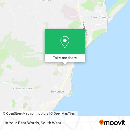 In Your Best Words map