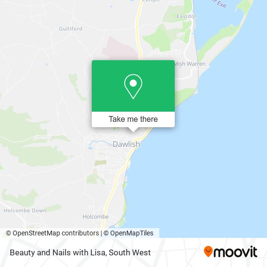 Beauty and Nails with Lisa map