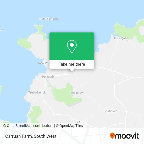 Carruan Farm map