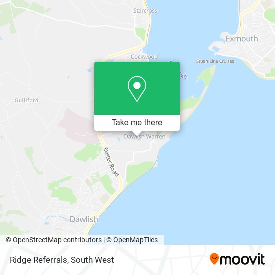 Ridge Referrals map