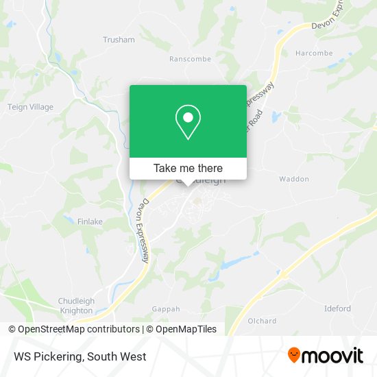 WS Pickering map