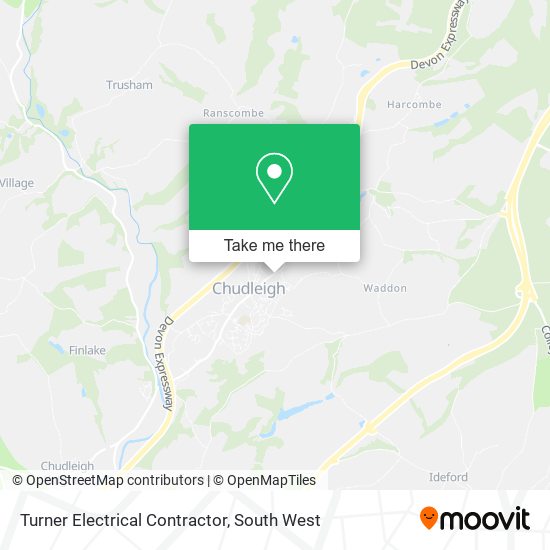 Turner Electrical Contractor map