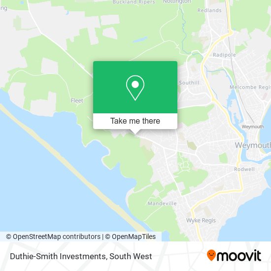 Duthie-Smith Investments map