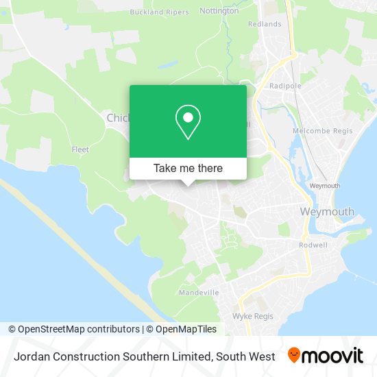 Jordan Construction Southern Limited map