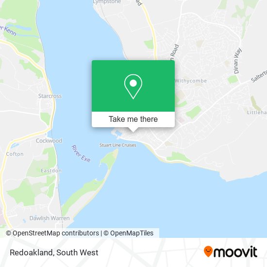 Redoakland map