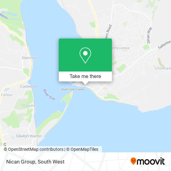 Nican Group map