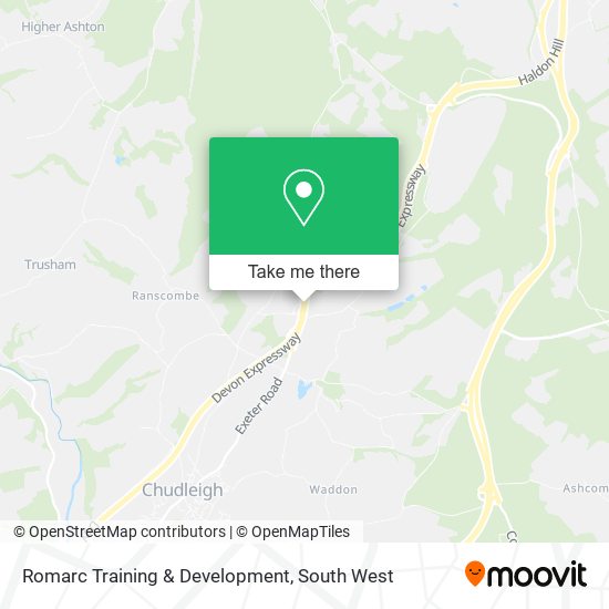 Romarc Training & Development map