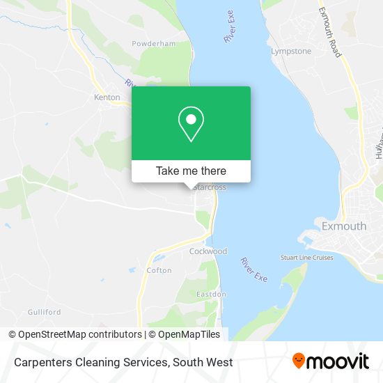 Carpenters Cleaning Services map
